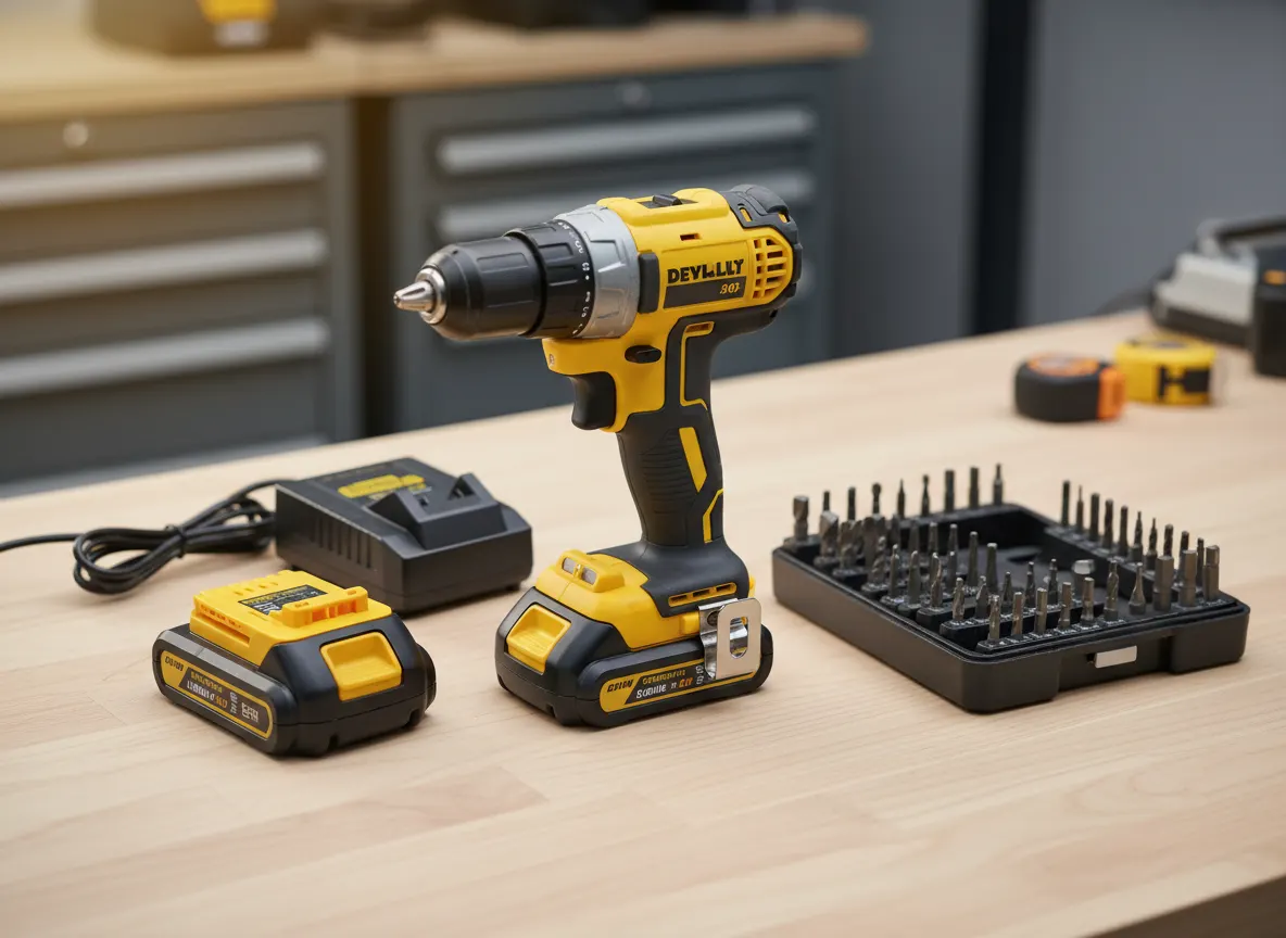 DeWalt 20V Cordless Drill + Impact Driver Set